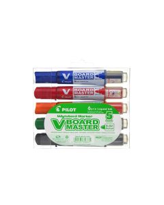 Pilot Whiteboard-Marker 5-er Set, Rundspitze