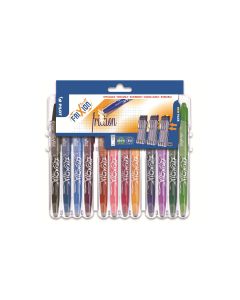 Pilot Rollerball FriXion ball Set2Go 0.7 mm, Mehrfarbig, 12 Stück