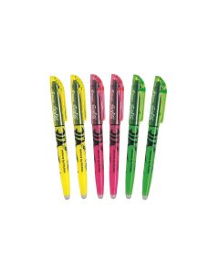 Pilot Textmarker FlowPack FriXion Light 6 Stück, Gelb/Grün/Pink