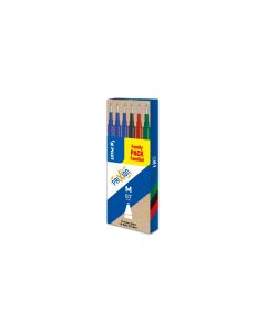 Pilot Patrone FriXion Refill 6 Stück 0.7 mm, Mehrfarbig