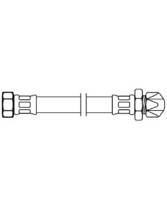Flexo Anschlussschlauch DN8 IG x Quetschver. 3/8 x 10 mm / 100 cm