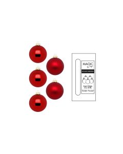 INGES CHRISTMAS DECOR Weihnachtskugel Chianti Ø 4 cm 36 Stück