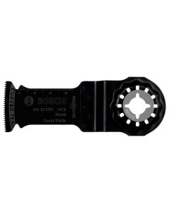 Bosch Professional HCS Tauchsägeblatt AIZ 32 EPC Holz, 50 x 32 mm