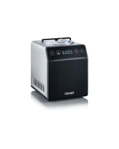 Graef Glacemaschine IM 700 2 l, Schwarz/Silber