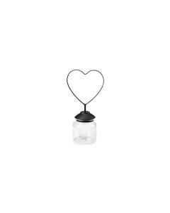 Markslöjd Guetzli-Dose Sweetie 18 x 12 x 35.5 cm, mit LED-Herz