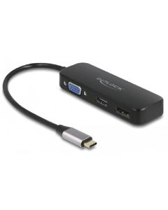Delock Multiadapter 64156 USB-C – DP/HDMI/VGA