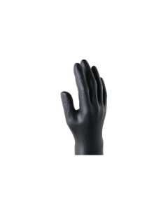 BoldMax Einweghandschuh Max Grip Nitril, XXL, Schwarz, 50 Stück
