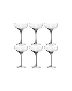 Leonardo Champagnerglas Poesia 260 ml, 6 Stück, Transparent
