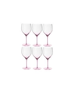 Leonardo Cocktailglas Poesia 750 ml, 6 Stück, Rosa