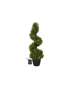 Star Trading Baum Buxbom, 0.65 m, Grün, 20 LED