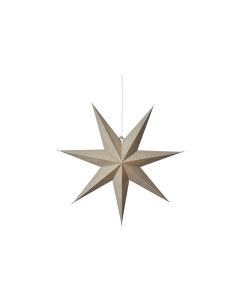 Star Trading Papierstern Cotton, Grün, Ø 60 cm