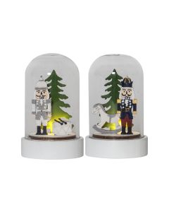 Star Trading LED-Figur Nussknacker, 9 cm, 2 Stück