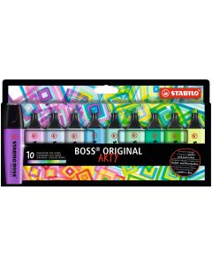 STABILO Textmarker Boss Original Arty 10er Etui