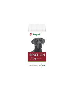 Amigard Anti-Parasit-Tropfen Spot-on Hund, 3 x 6 ml