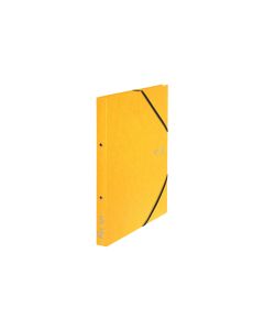 VON Ringbuch mit elastischen Eckbändern, 2.5 cm, Gelb