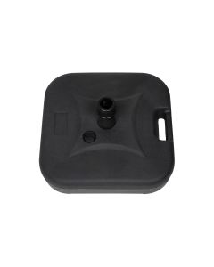 COCON Beschwerer Quadratisch für Sonnenschirm TR-004, Schwarz