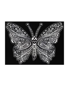 Tataruga Malset Samtbild Schmetterling A4