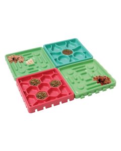 SwissPet Kombi-Napf Feed & Play, Combo-Set, 4er