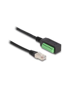 Delock Terminalblock - RJ45 Kabel 1 Stück