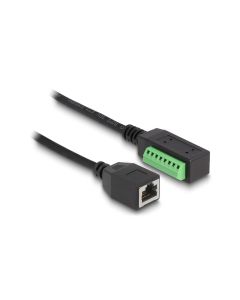 Delock Terminalblock - RJ45 Kabel 1 Stück