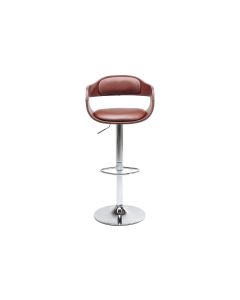 Kare Barhocker Monaco 106 x 48 x 48 cm, Braun