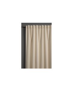 Gardinia Nachtvorhang mit Schlaufe Dimout 140 cm x 245 cm, Nature
