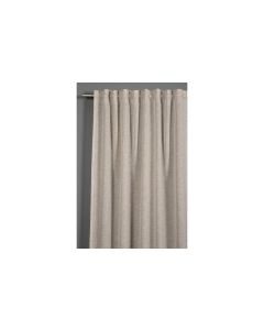 Gardinia Tagvorhang mit Schlaufe Naturoptik 140 cm x 245 cm, Beige