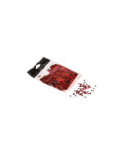 Dekomat AG Streudeko Sterne 30 g, 0.5 cm, Rot