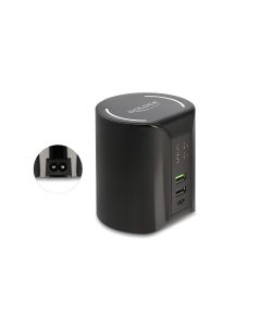 Delock Ladestation 1x USB Type-C, 2x USB Type-A mit Wireless