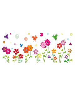 Hubatka Fensterfolie Jardin 46 x 150 cm, Bunt