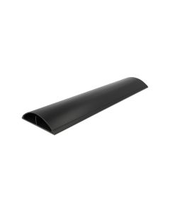 Delock Kabelkanal selbstklebend 1 m x 119 mm Schwarz