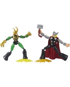 MARVEL Avengers Bend and Flex Thor gegen Loki