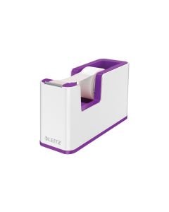 Leitz Tischabroller Duo Colour Weiss/Violett