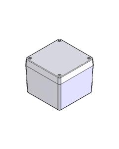 Velleman Gehäuse Aluminium G137 120.5 x 120.5 x 101.5 mm