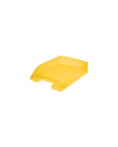 Leitz Ablagekorb Plus Standard Frost Gelb/Transparent