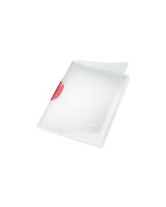 Leitz Klemmhefter Color-Clip Magic Rot/Semitransparent