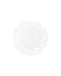Demmler Tortenspitzen Rose 6 Stück, Weiss, 36 cm