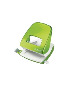 Leitz Locher NeXXt WOW im Blister, 30 Blatt, Grün