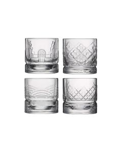 La Rochère Whiskyglas Dandy 300 ml, 4 Stück, Transparent