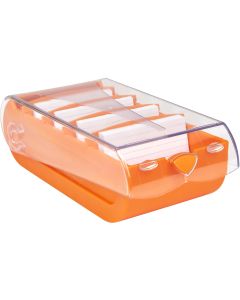 Biella Karteibox Bunny A8 100 Karten, Orange