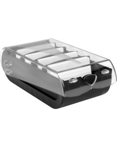 Biella Karteibox Bunny A8 100 Karten, Schwarz