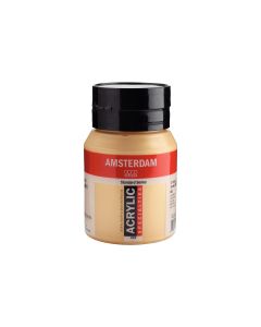 Amsterdam Acrylfarbe Standard 802 Reichgold halbdeckend, 500 ml