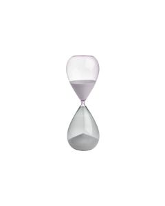 TFA Dostmann Sanduhr 30 cm, Weiss/Grau/Rosa