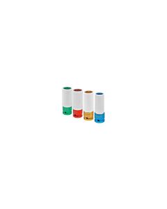 Technocraft Stecknuss-Set 1/2 4-tlg 17 / 19 / 21 / 22 mm
