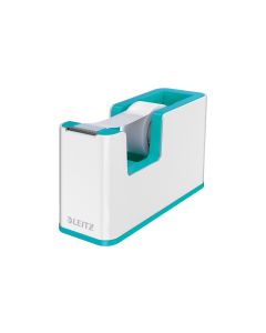Leitz Tischabroller Duo Colour Weiss/Eisblau
