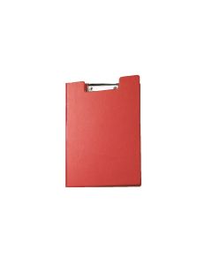 Maul Dokumentenhalter mit Folienüberzug und Deckel Rot