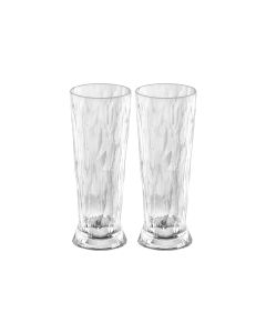 Koziol Bierglas Superglas Club No. 11, 500 ml, 2 Stück,
