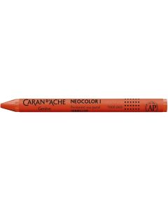 Caran d'Ache Wachsmalstifte Neocolor 1 wasserfest Zinnoberrot