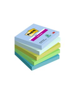 Post-it Notizzettel Super Sticky Oasis Collection 76 x 76 mm