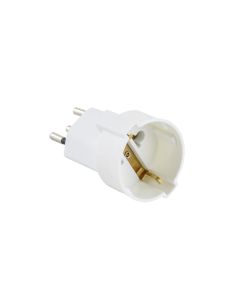 Schönenberger Reiseadapter Schuko – CH, Weiss